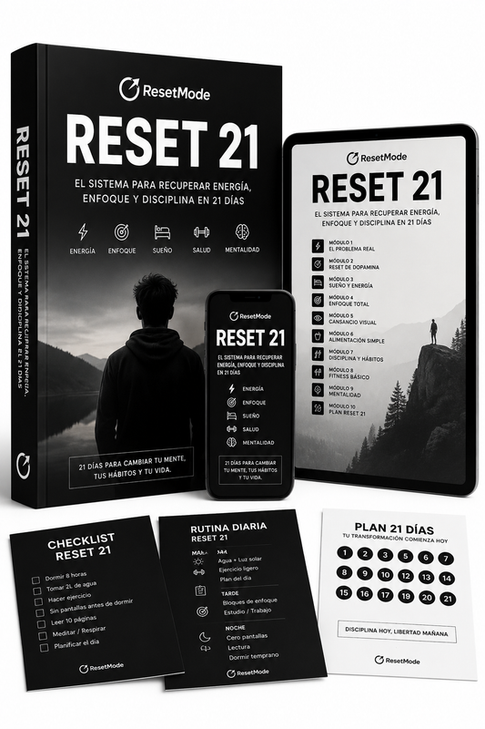 Reset 21 Habbits planner